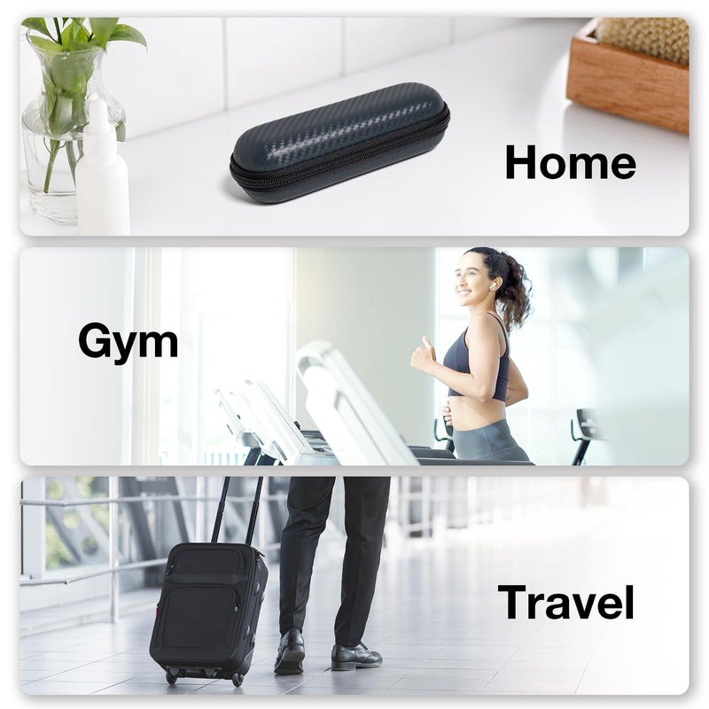 Nincha Compact Travel Trimmer Case for Philips Hybrid Electric Trimmer and Shaver, Face + Body Groomer QP2724/90, QP2834/70, QP1924/70, QP6531/70, QP4631/90, Hard Carrying Case, Gray - Image 5